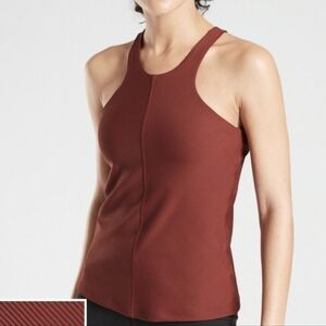 NWT Athleta intensity support top In Supersonic